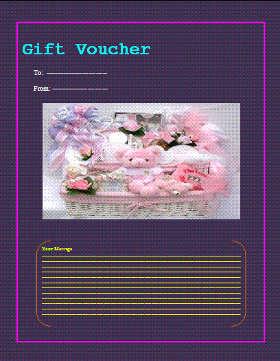 10 Gift Voucher Templates Free Word Templates