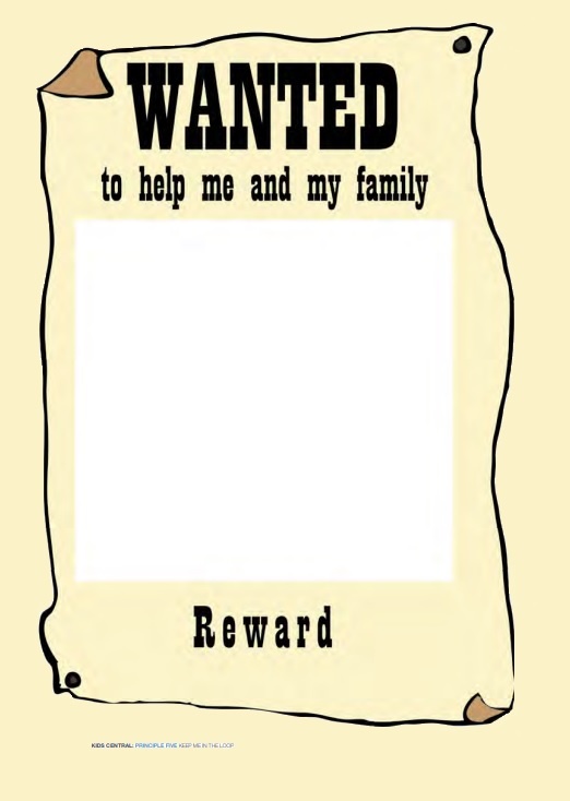 Wanted Poster Template Free Word Templates