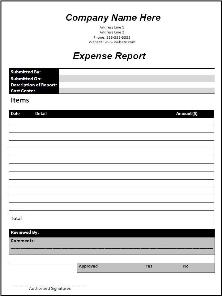 Report Templates Free Word Templates