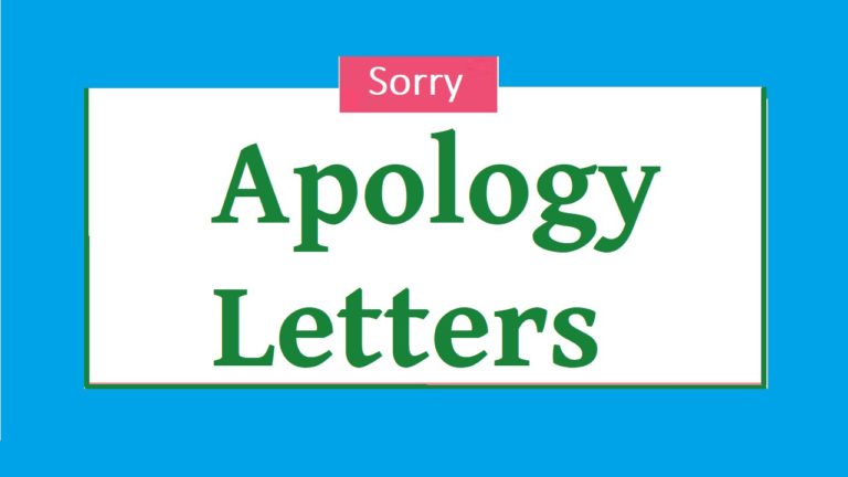 Apology Letter Sample | Free Word Templates