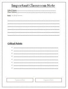 Note Templates | Free Word Templates