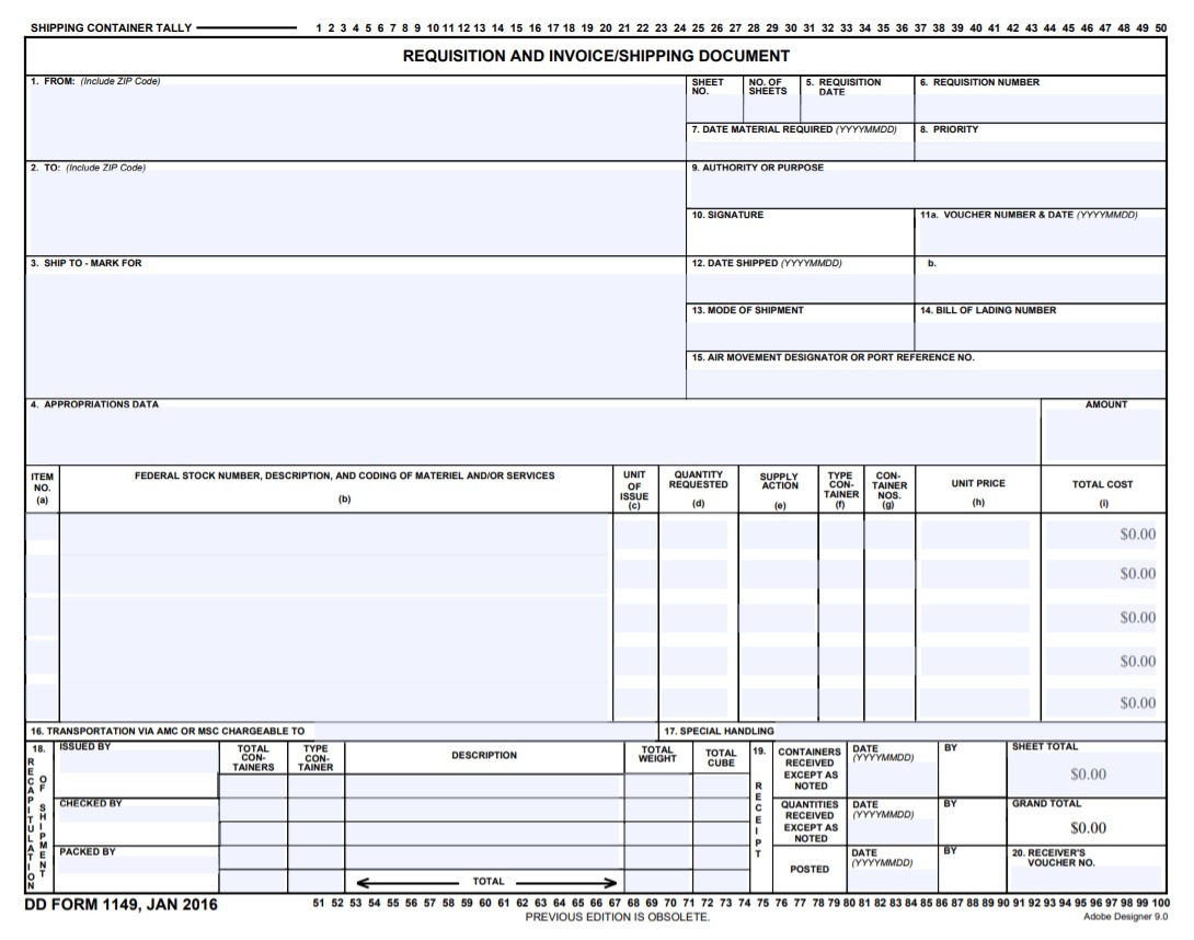 Shipping Invoice Format | Free Word Templates