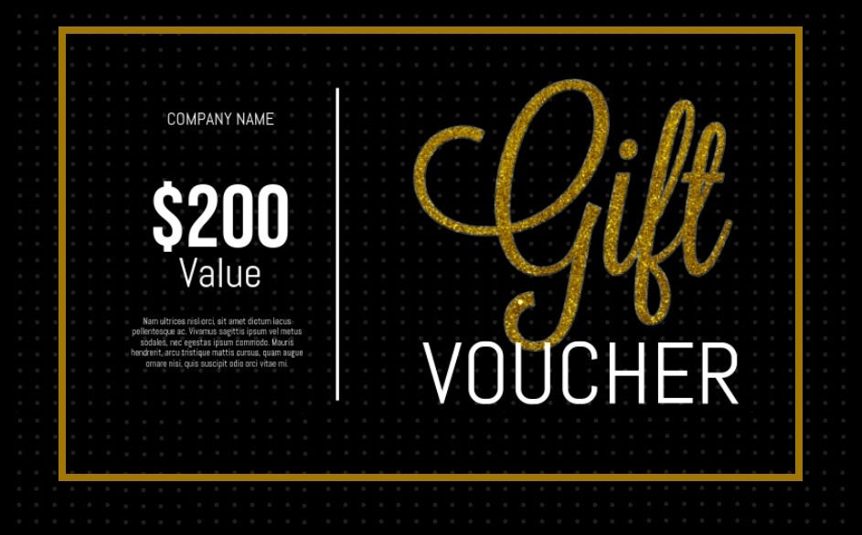 South African Gift Voucher Templates