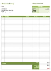 Delivery Order Templates | Free Word Templates