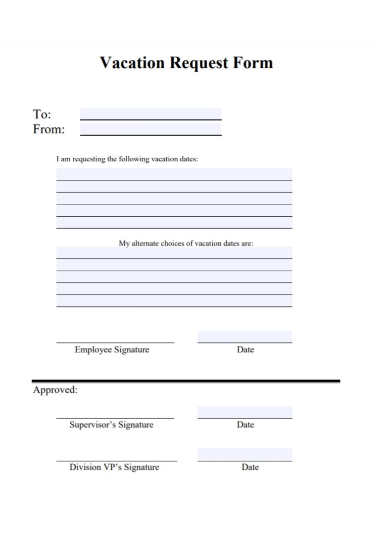 Form Templates | Free Word Templates