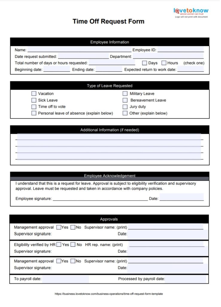 Form Templates | Free Word Templates