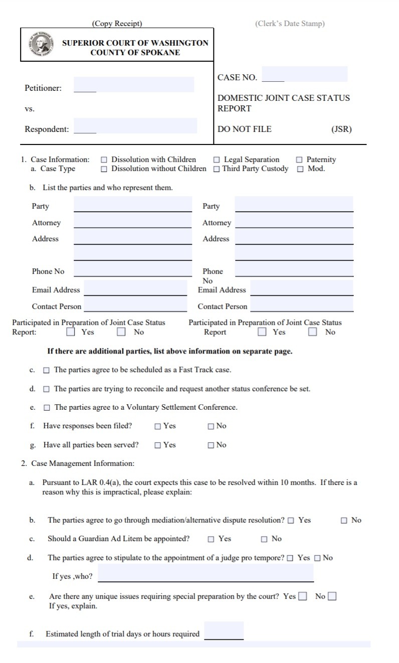 Status Report Template Free Word Templates