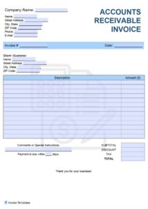 Receipt Templates | Free Word Templates