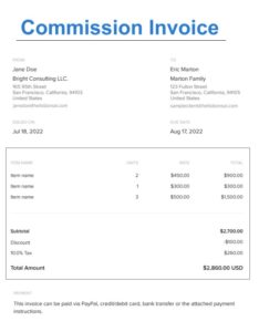 Invoice Templates | Free Word Templates