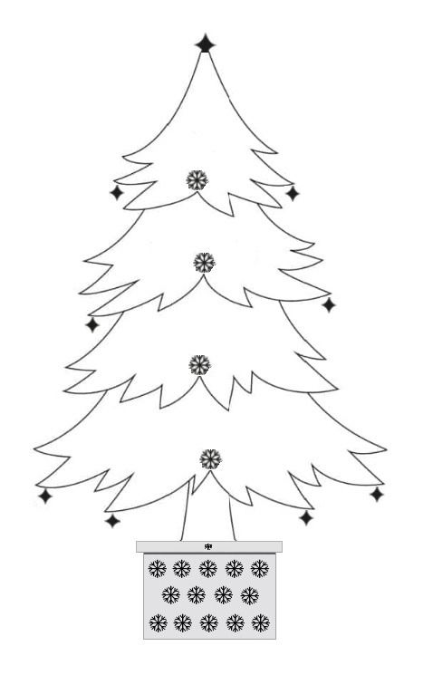 Christmas Tree Templates Free Word Templates