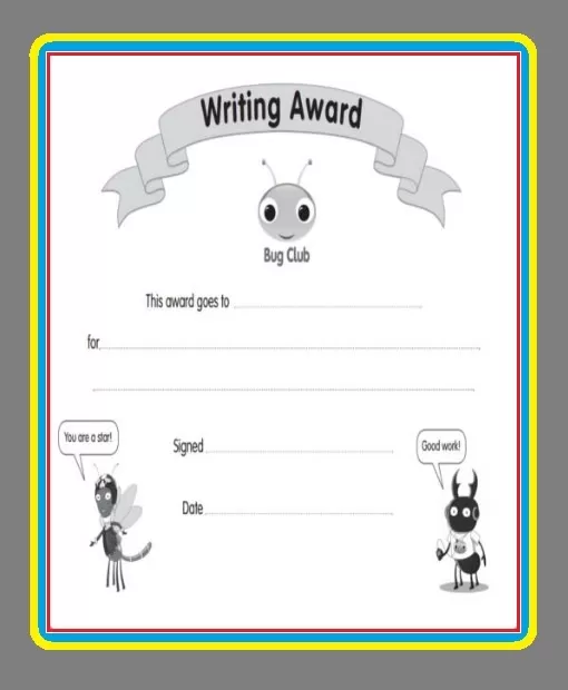 Animated Award Certificate Template