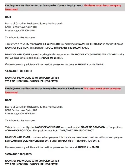 Salary Verification Certificate Format