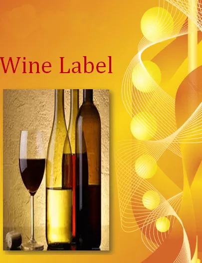 Sample Wine Label