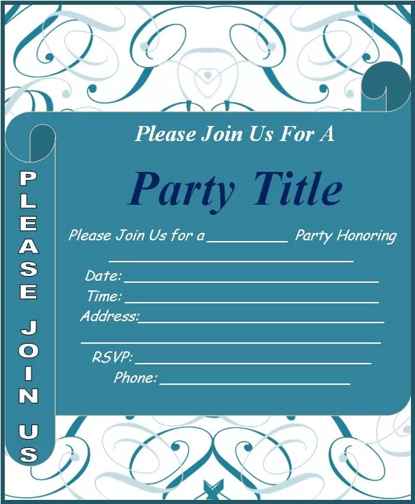 Event Invitation Template