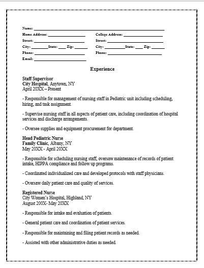 Nursing-Resume-Template