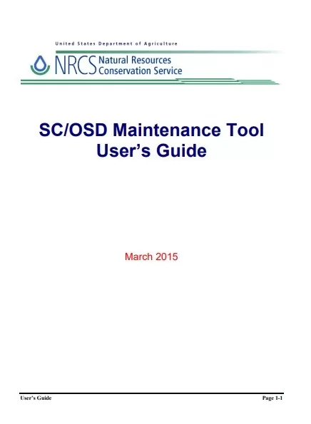 free maintenance tool manual template