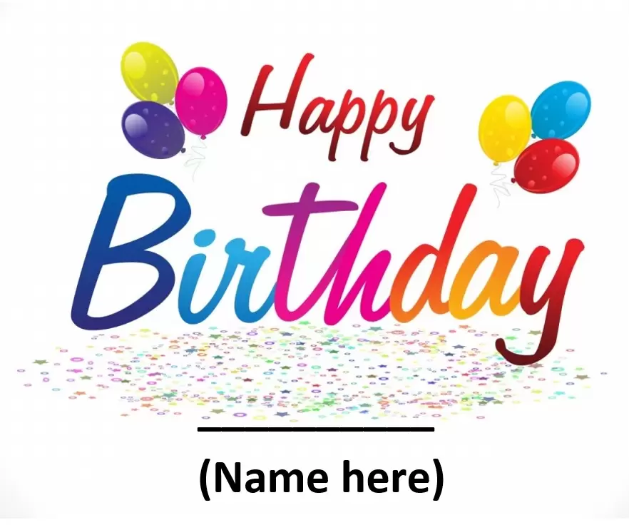 Happy Birthday Card Template