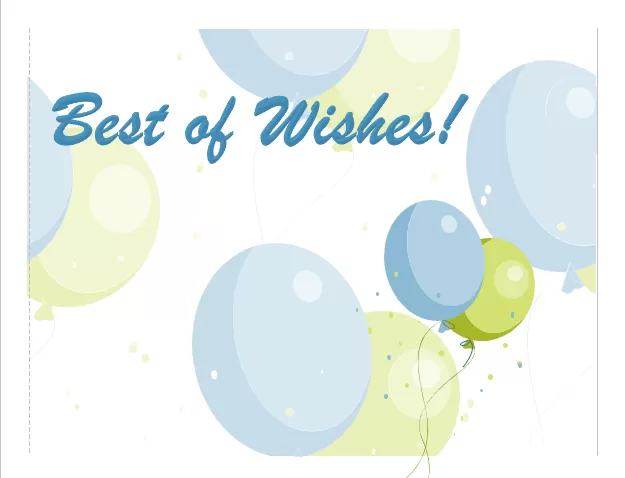 Best-Wishes-Card-Template