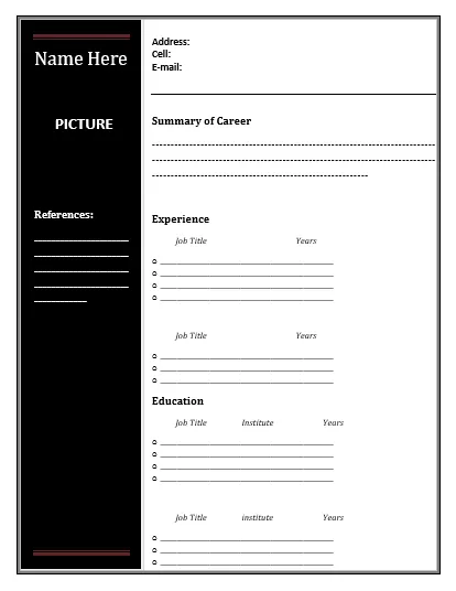 Event-Coordinator-Resume-Template