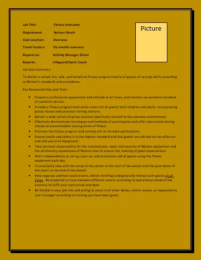 Fitness-Trainer-Resume-Template