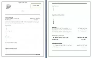 Manufacturing Resume Template