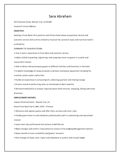 Receptionist-Resume-Template