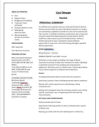 Medical-Resume-Template