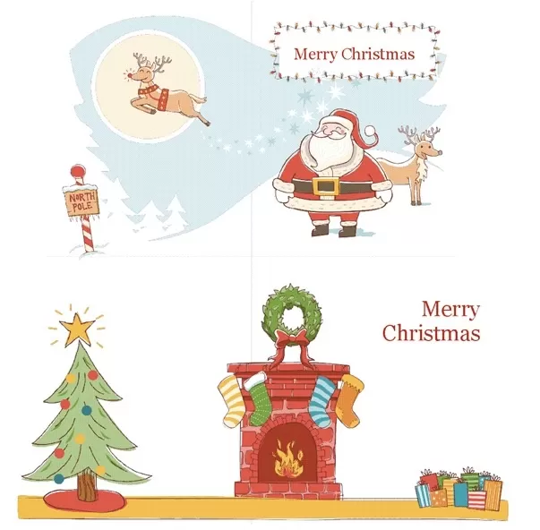 Free Christmas Card Template