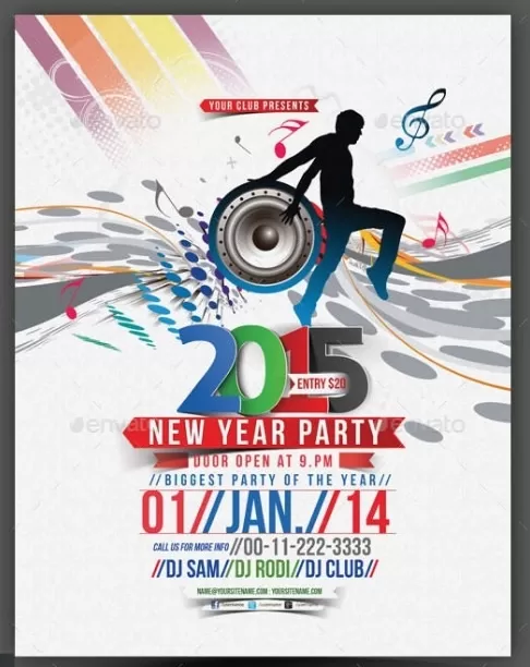 New Year Flyer