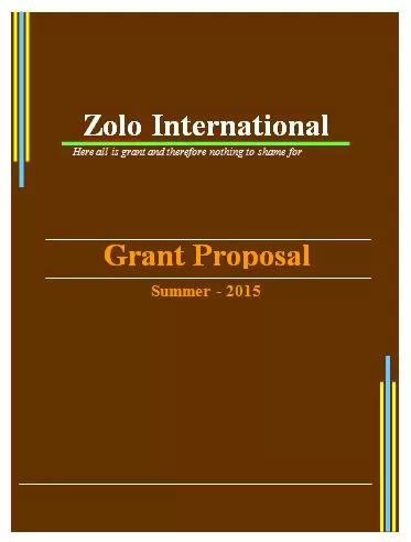 Grant Proposal Template