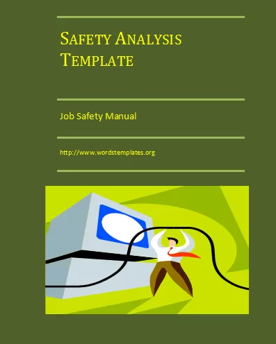 Task Safety Analysis Template