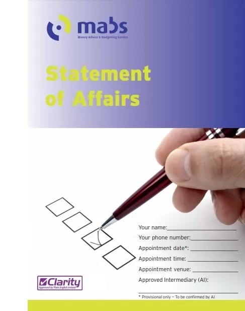 Affairs Statement Template