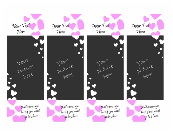 Bookmark Background Template