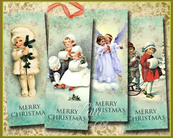 Christmas Bookmark Template