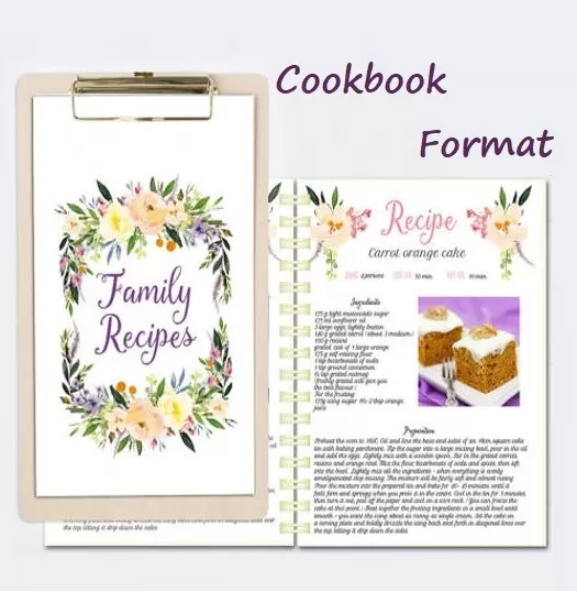 Cookbook Format