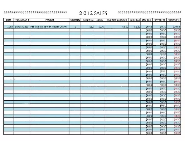 Free Sales Tracker Template