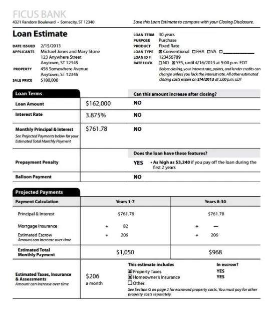 Cost Estimate Template PDF