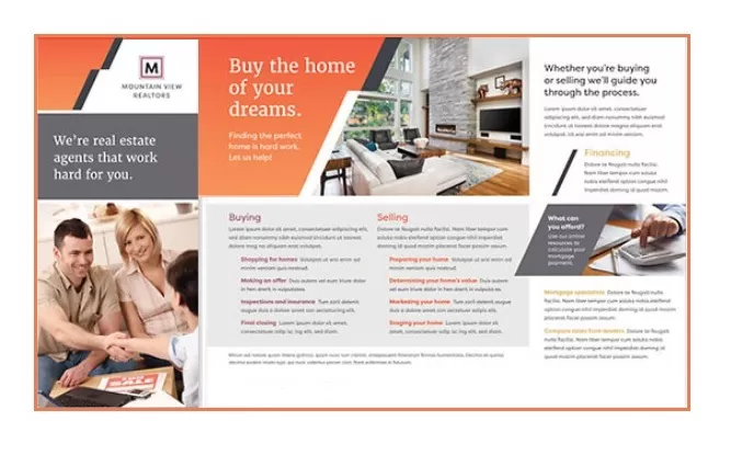 Real Estate Booklet Template