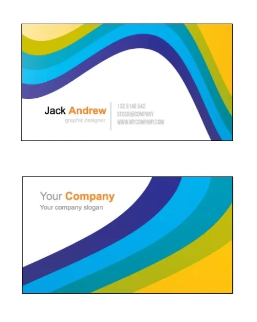 Visiting Card Design Template