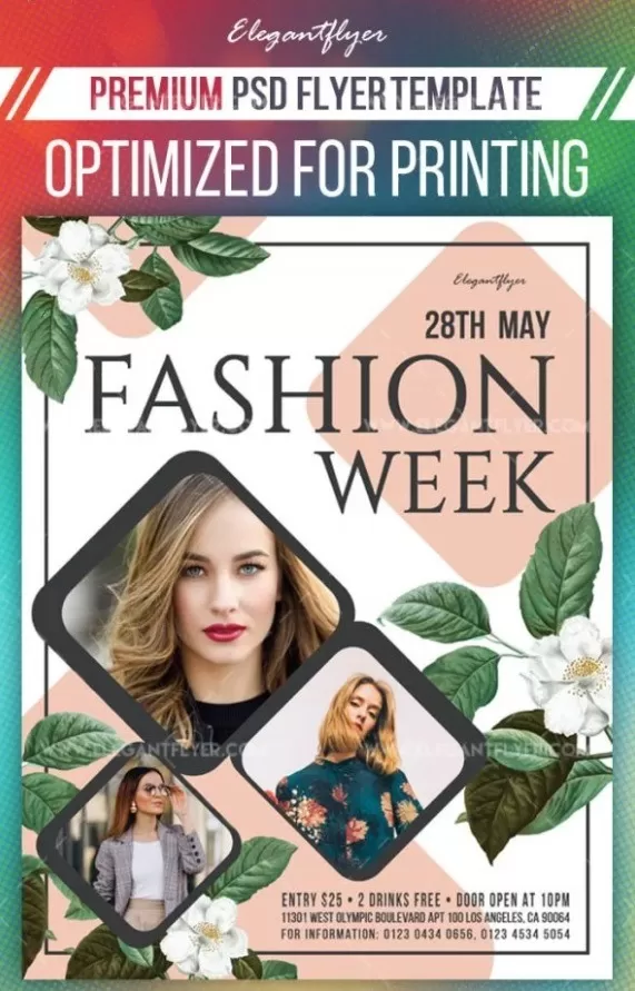 Weekly Fashion Poster Template