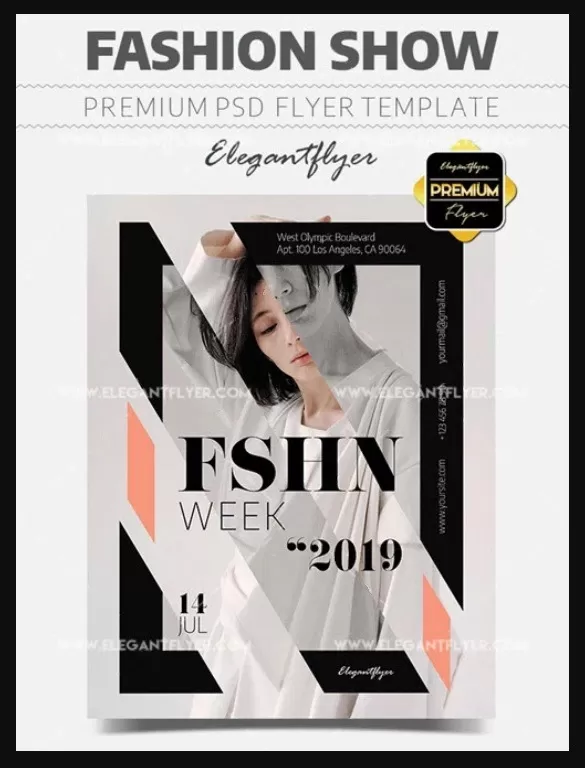 Yearly Fashion Poster Template