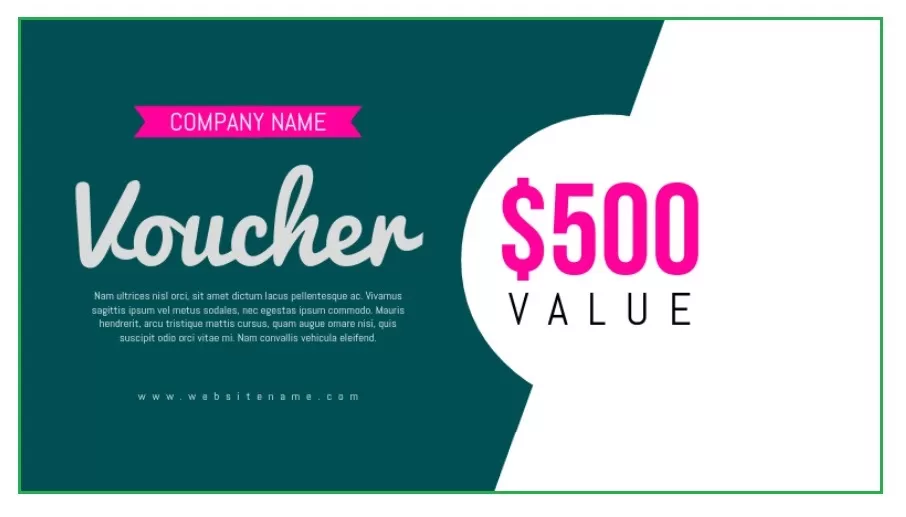 Free Gift Voucher Template