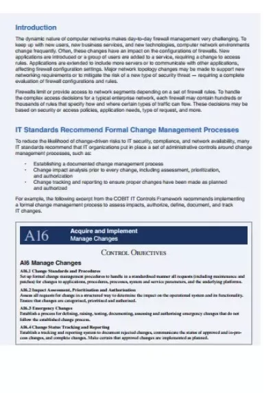 Change Management Plan Template PDF