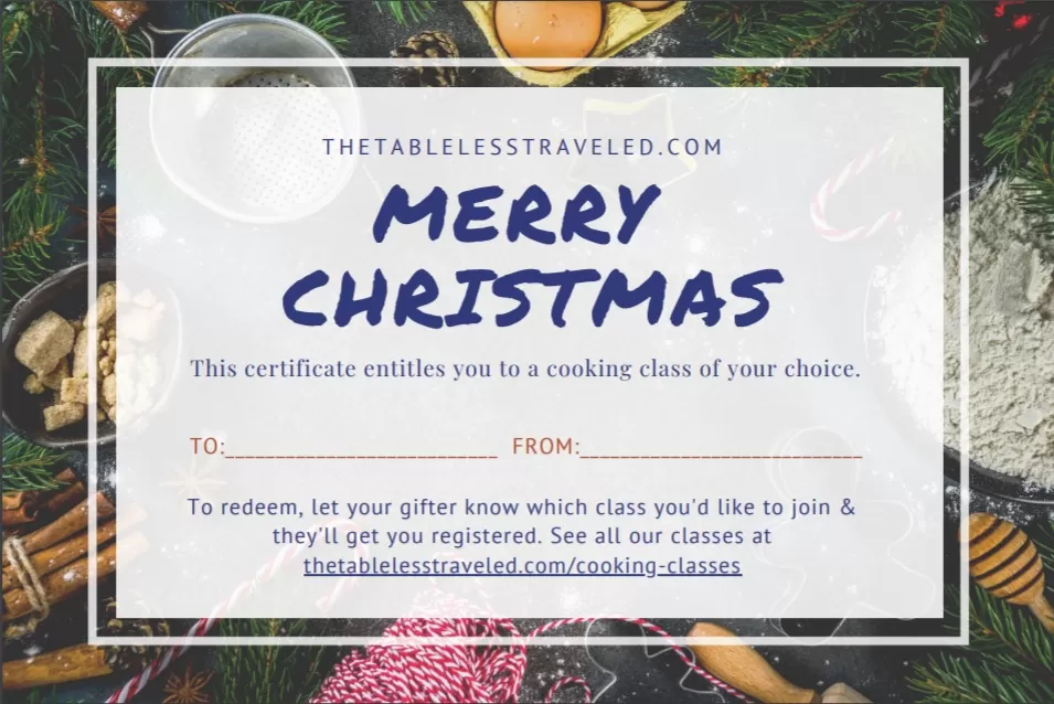 Free Christmas Voucher Template