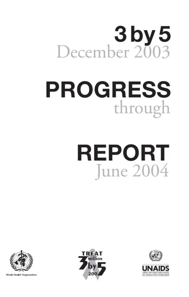 UNAIDS Progress Report Template