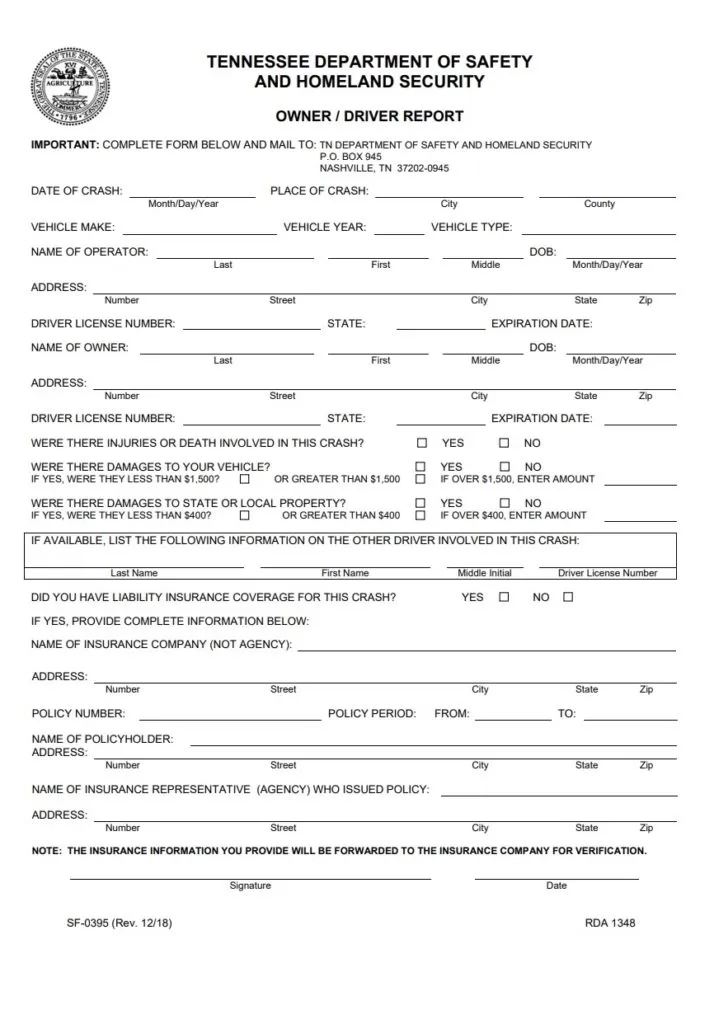 Homeland Security Report Template