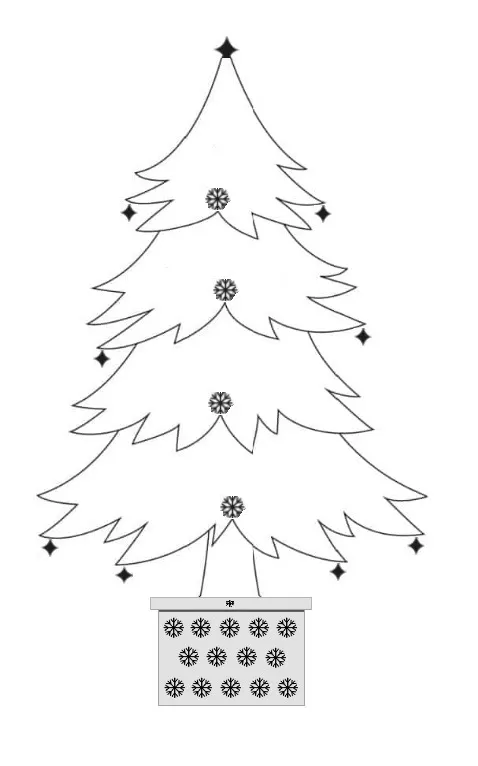 Christmas Tree Template