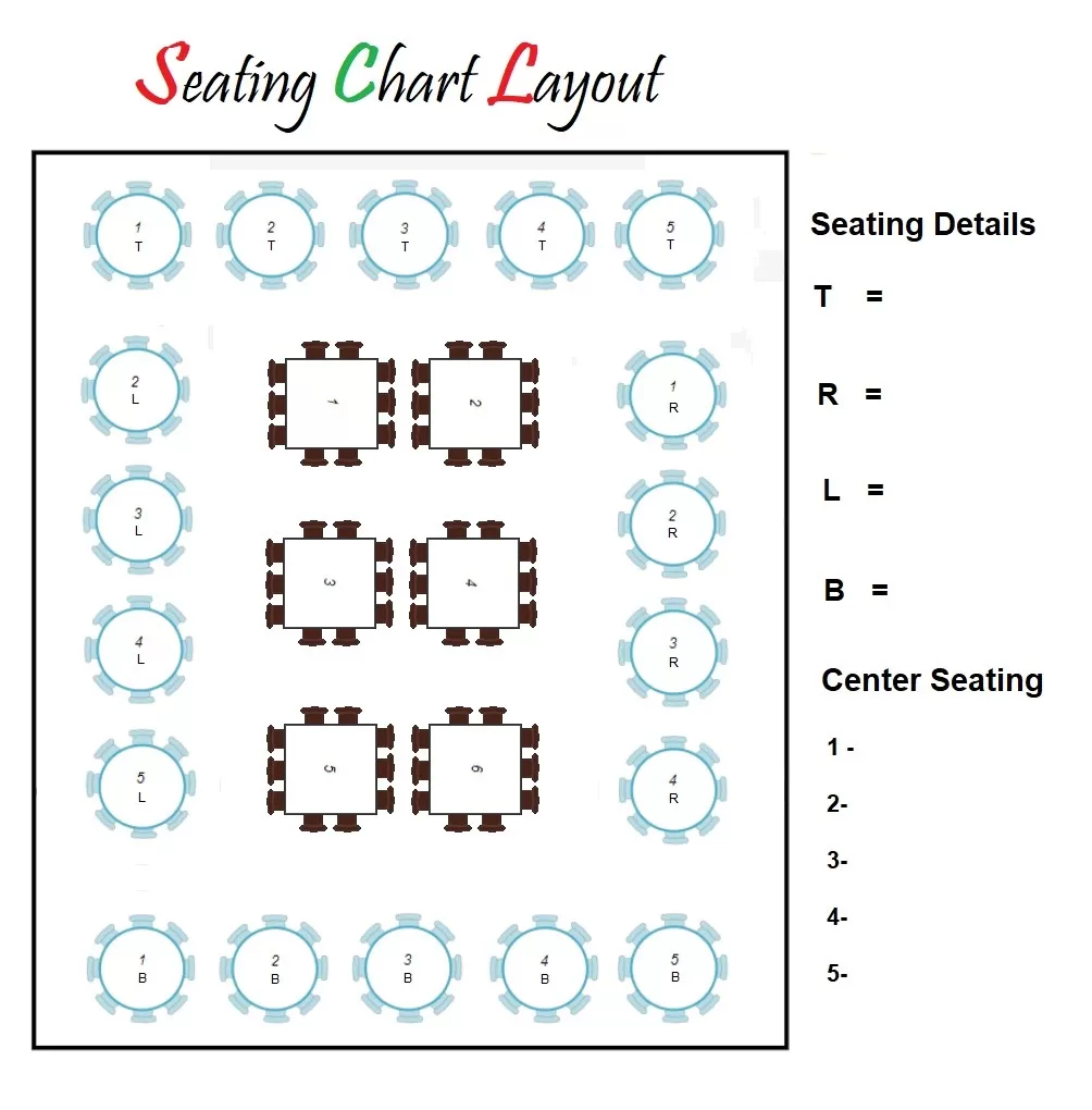 Seating Chart Layout