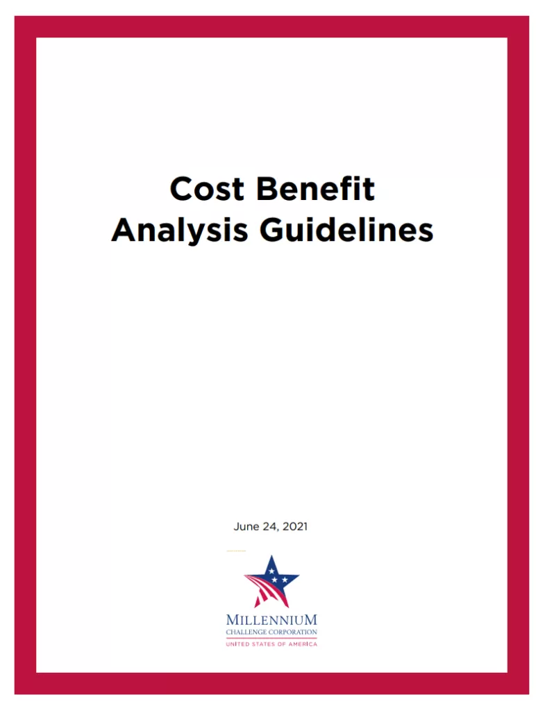 Cost Benefit Analysis Format