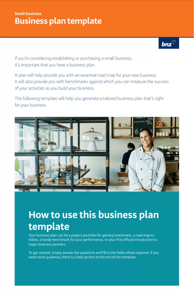 Small Business Plan PDF